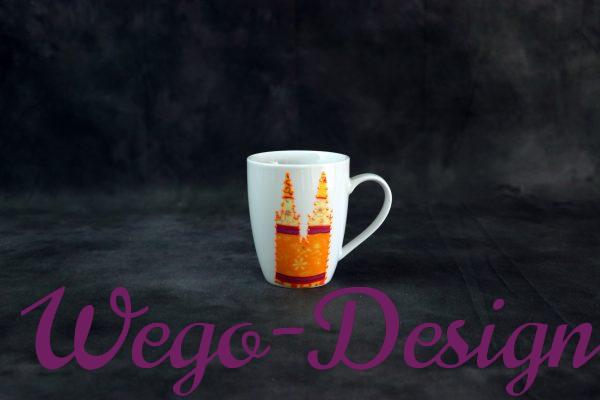 Dom-Tasse Orange – Bild 2